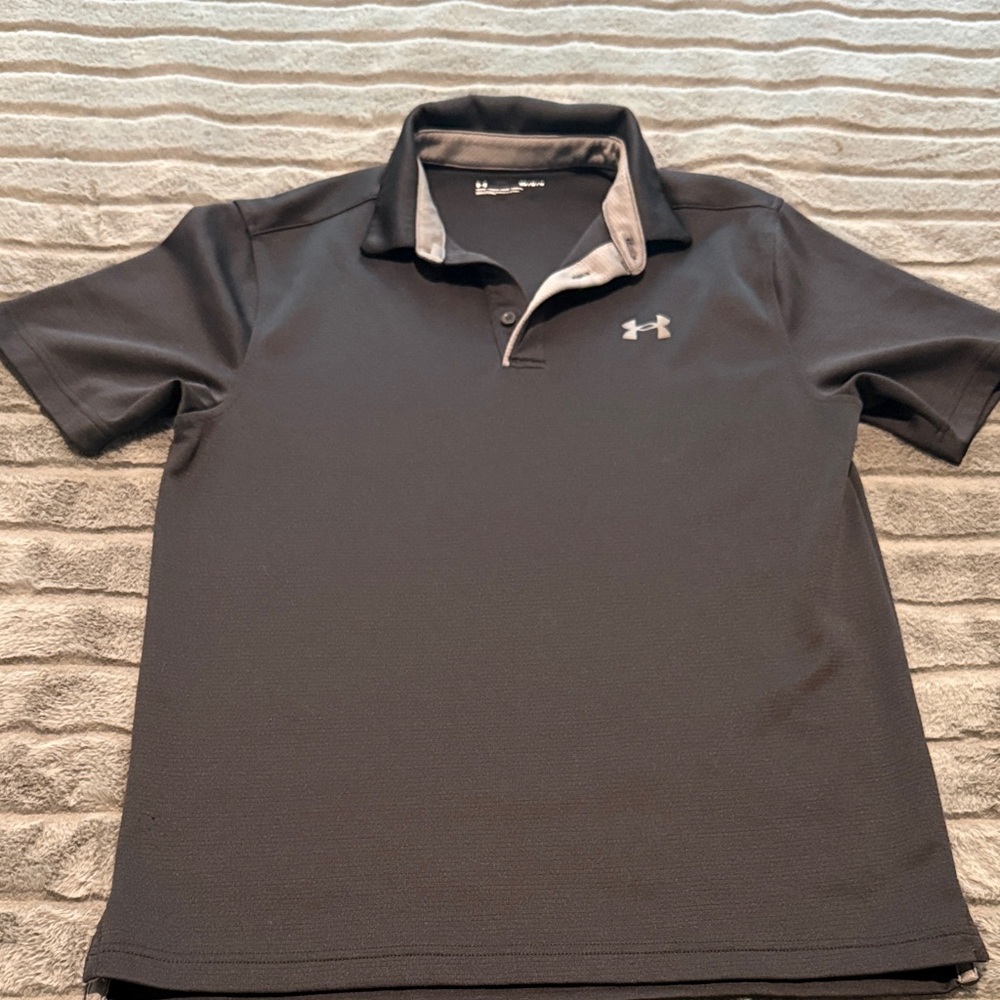 Under Armour Men's black Polo Shirt